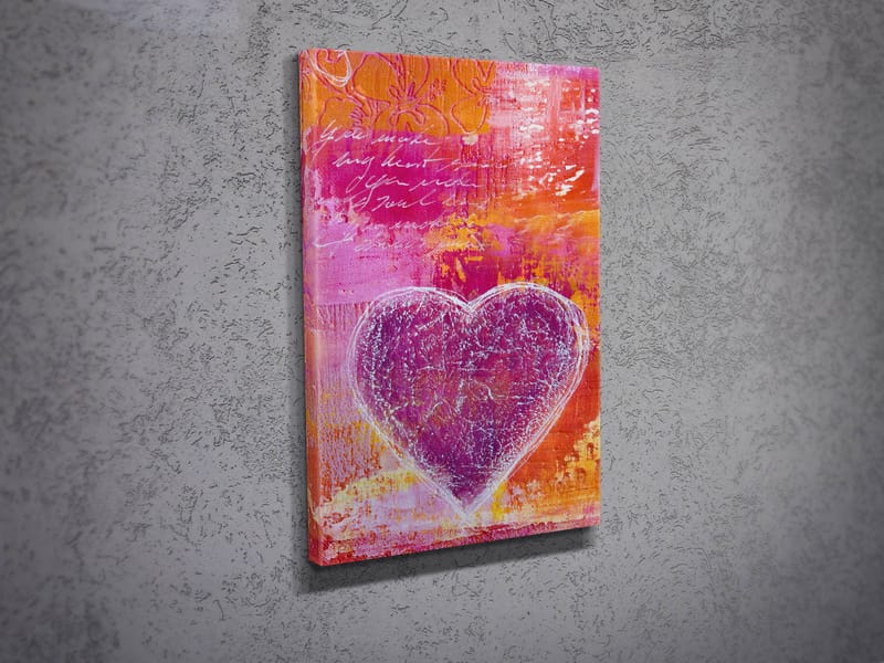 Koristeellinen Canvastaulu 30x40 cm - Monivärinen - Sisustustuotteet - Taulu & taide - Canvas-taulu