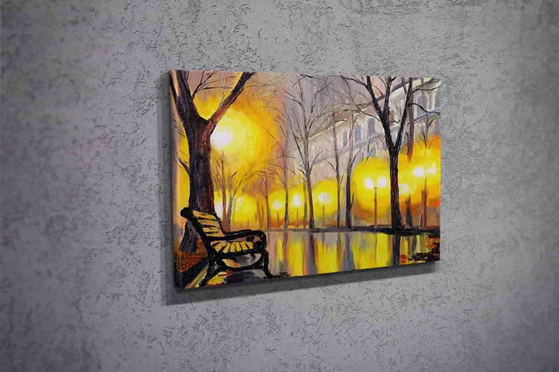 Koristeellinen Canvastaulu 30x40 cm - Monivärinen - Sisustustuotteet - Taulu & taide - Canvas-taulu