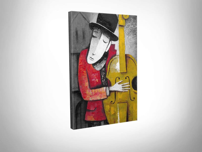 Koristeellinen Canvastaulu 30x40 cm - Monivärinen - Sisustustuotteet - Taulu & taide - Canvas-taulu