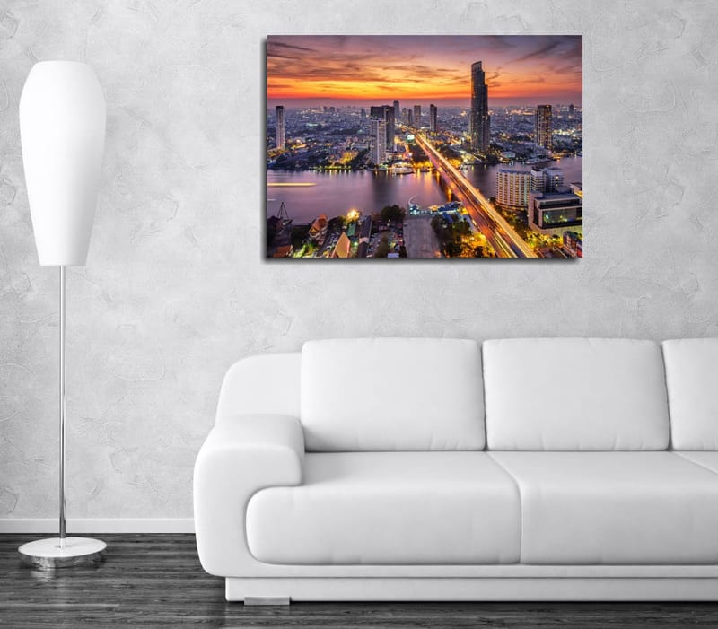 Koristeellinen Canvastaulu 30x40 cm - Monivärinen - Sisustustuotteet - Taulu & taide - Canvas-taulu