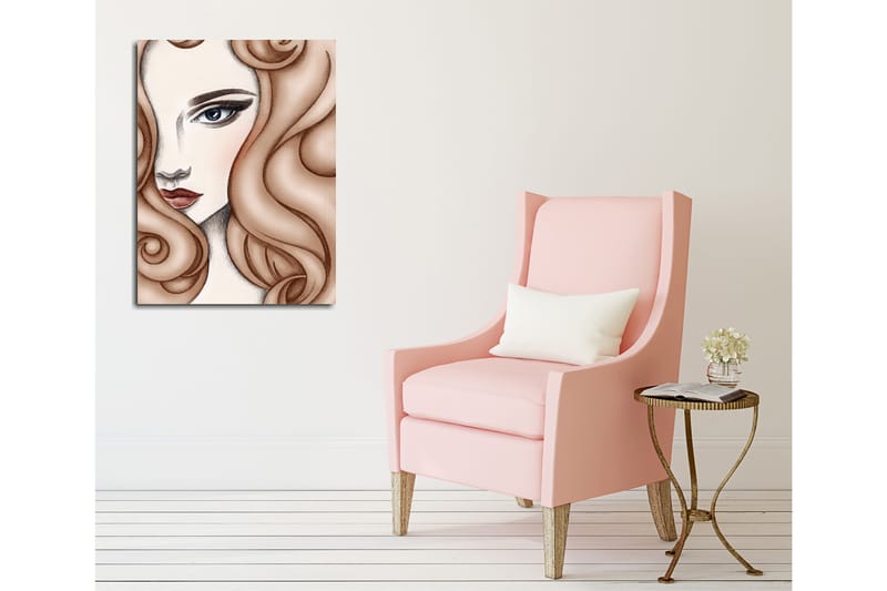 Koristeellinen Canvastaulu 30x40 cm - Monivärinen - Sisustustuotteet - Taulu & taide - Canvas-taulu