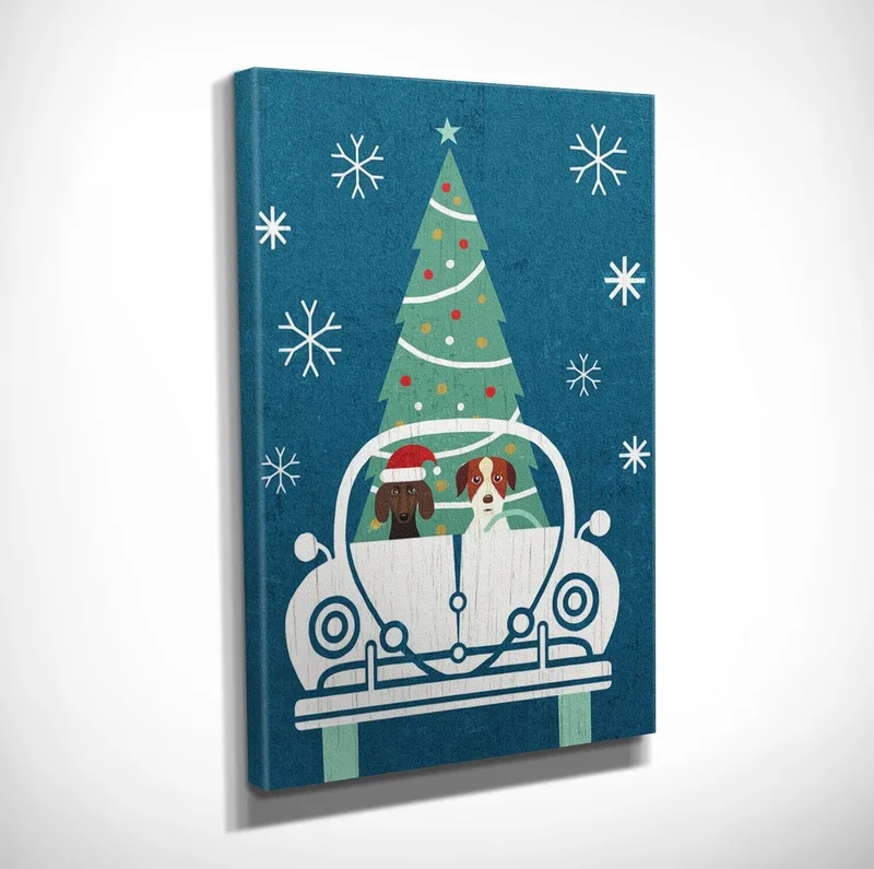 Koristeellinen Canvastaulu 30x40 cm - Monivärinen - Sisustustuotteet - Taulu & taide - Canvas-taulu