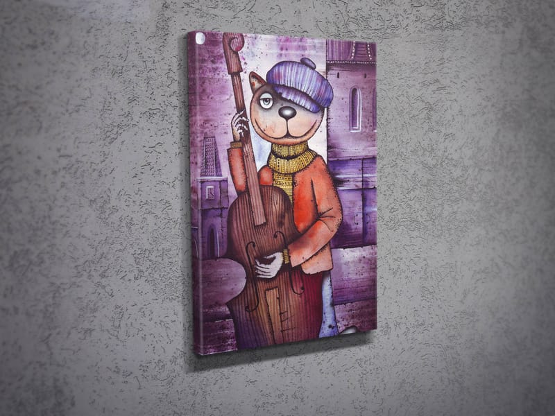 Koristeellinen Canvastaulu 30x40 cm - Monivärinen - Sisustustuotteet - Taulu & taide - Canvas-taulu