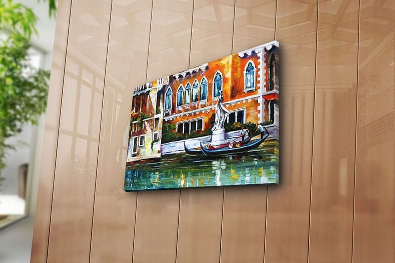 Koristeellinen Canvastaulu 30x40 cm - Monivärinen - Sisustustuotteet - Taulu & taide - Canvas-taulu