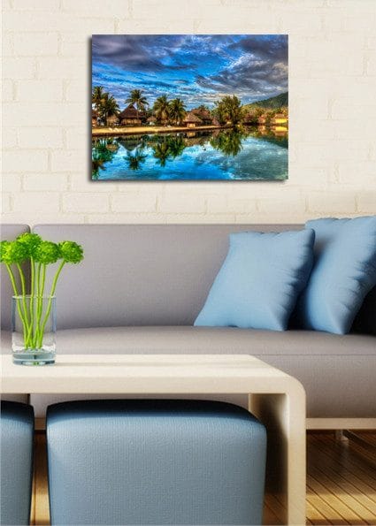 Koristeellinen Canvastaulu 30x40 cm - Monivärinen - Sisustustuotteet - Taulu & taide - Canvas-taulu