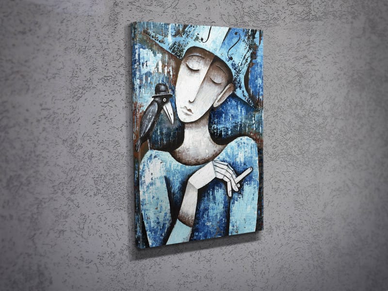 Koristeellinen Canvastaulu 30x40 cm - Monivärinen - Sisustustuotteet - Taulu & taide - Canvas-taulu