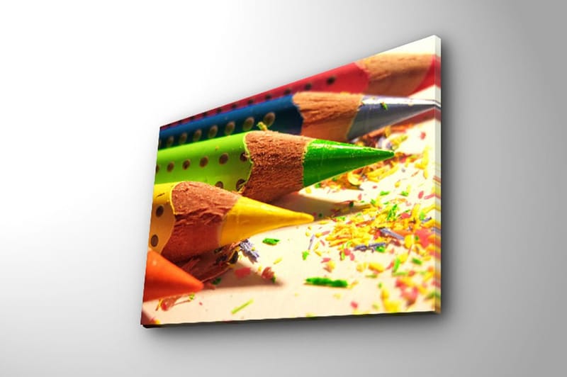 Koristeellinen Canvastaulu 30x40 cm - Monivärinen - Sisustustuotteet - Taulu & taide - Canvas-taulu