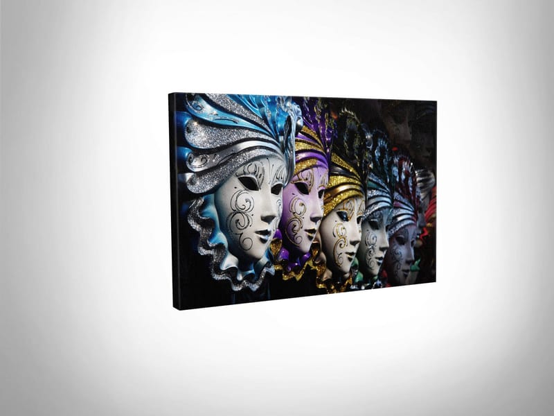 Koristeellinen Canvastaulu 30x40 cm - Monivärinen - Sisustustuotteet - Taulu & taide - Canvas-taulu