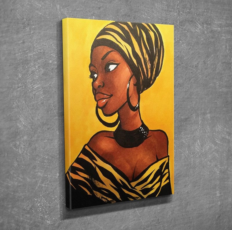 Koristeellinen Canvastaulu 30x40 cm - Monivärinen - Sisustustuotteet - Taulu & taide - Canvas-taulu