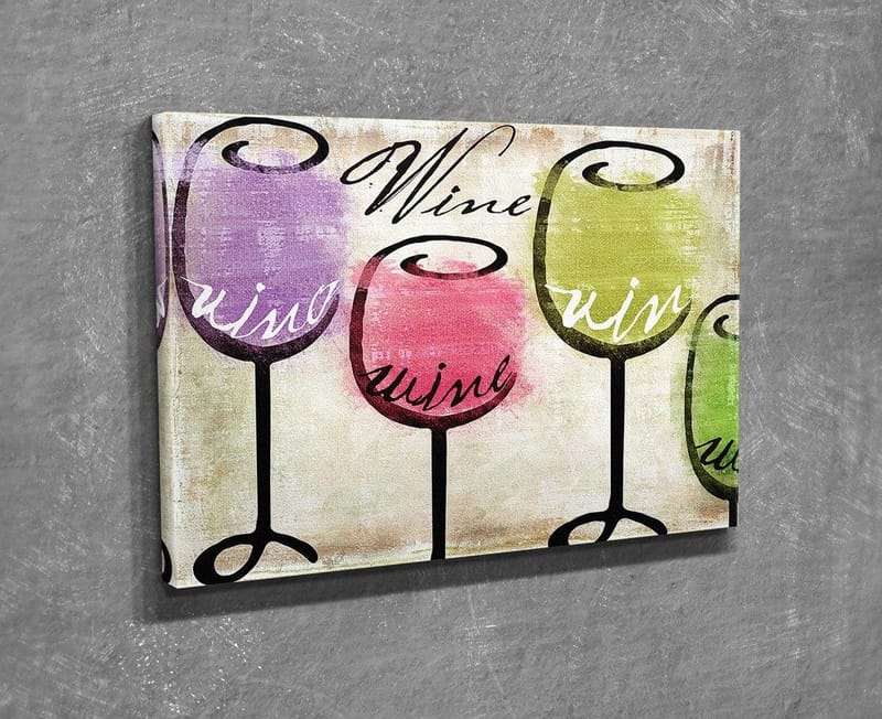 Koristeellinen Canvastaulu 30x40 cm - Monivärinen - Sisustustuotteet - Taulu & taide - Canvas-taulu