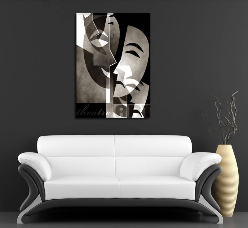 Koristeellinen Canvastaulu 30x40 cm, Monivärinen