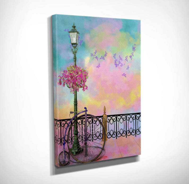 Koristeellinen Canvastaulu 30x40 cm - Monivärinen - Sisustustuotteet - Taulu & taide - Canvas-taulu