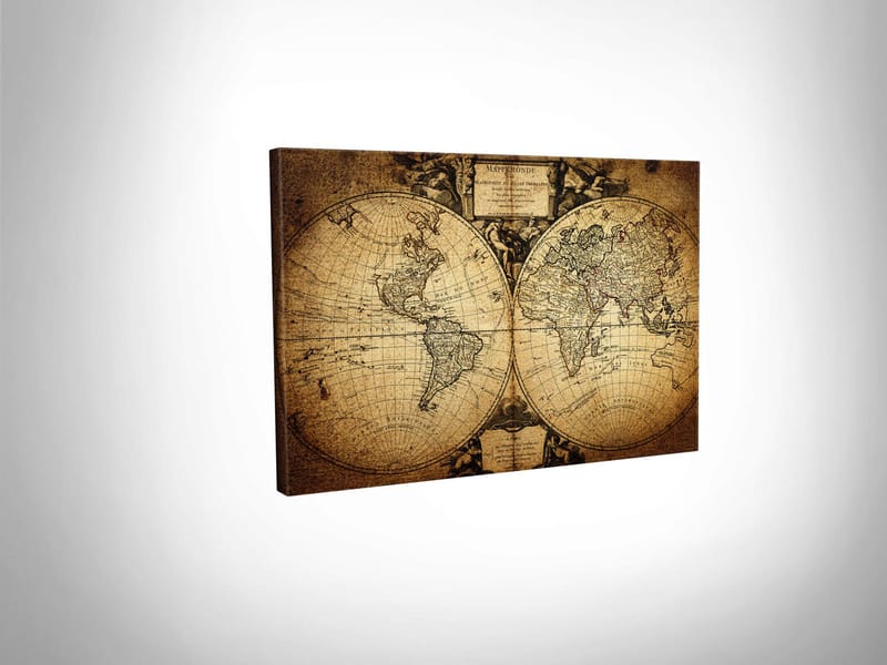 Koristeellinen Canvastaulu 30x40 cm - Monivärinen - Sisustustuotteet - Taulu & taide - Canvas-taulu