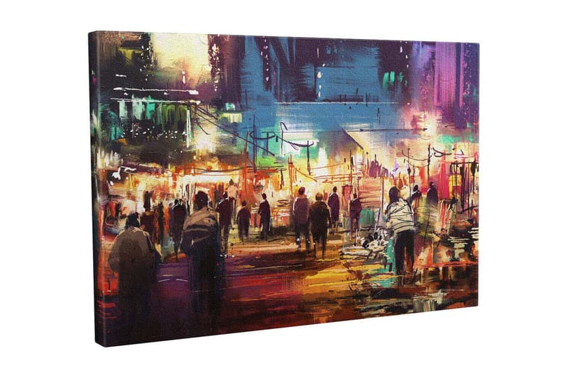 Koristeellinen Canvastaulu 30x40 cm - Monivärinen - Sisustustuotteet - Taulu & taide - Canvas-taulu