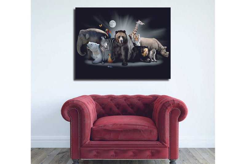 Koristeellinen Canvastaulu 30x40 cm, Monivärinen