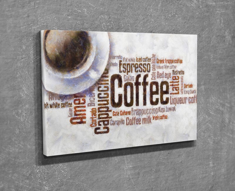 Koristeellinen Canvastaulu 30x40 cm - Monivärinen - Sisustustuotteet - Taulu & taide - Canvas-taulu