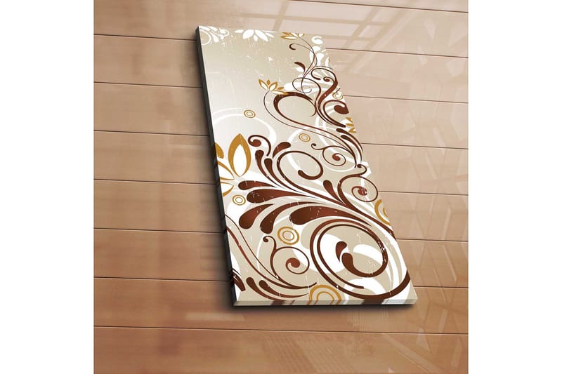 Koristeellinen Canvastaulu 30x70 cm - Monivärinen - Sisustustuotteet - Taulu & taide - Canvas-taulu