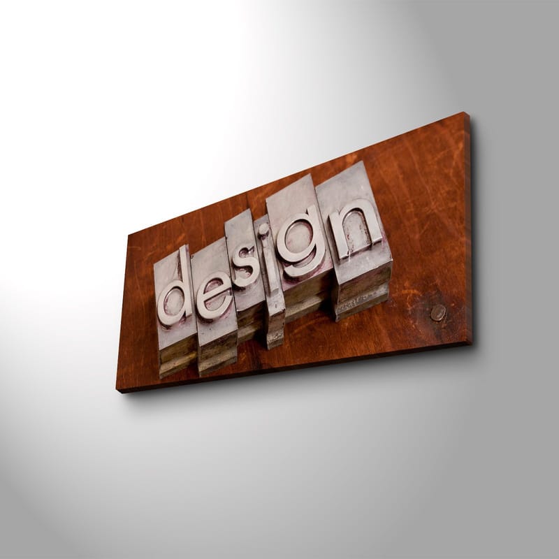 Koristeellinen Canvastaulu 30x70 cm, Monivärinen