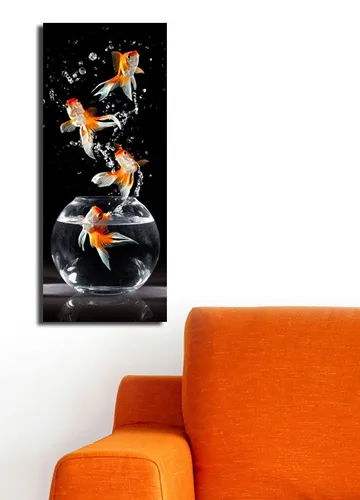 Koristeellinen Canvastaulu 30x70 cm - Monivärinen - Sisustustuotteet - Taulu & taide - Canvas-taulu