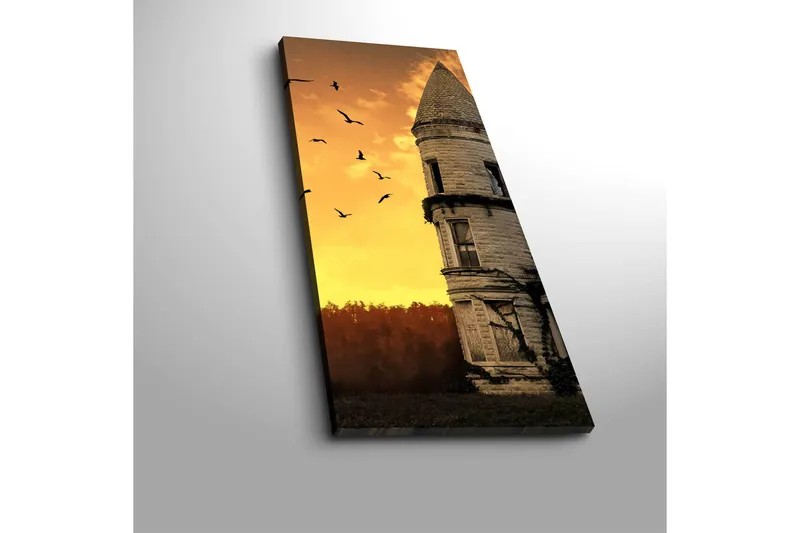 Koristeellinen Canvastaulu 30x70 cm - Monivärinen - Sisustustuotteet - Taulu & taide - Canvas-taulu