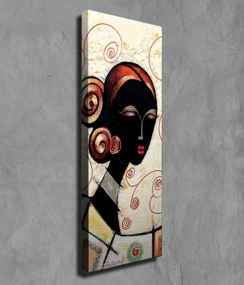 Koristeellinen Canvastaulu 30x80 cm - Monivärinen - Sisustustuotteet - Taulu & taide - Canvas-taulu