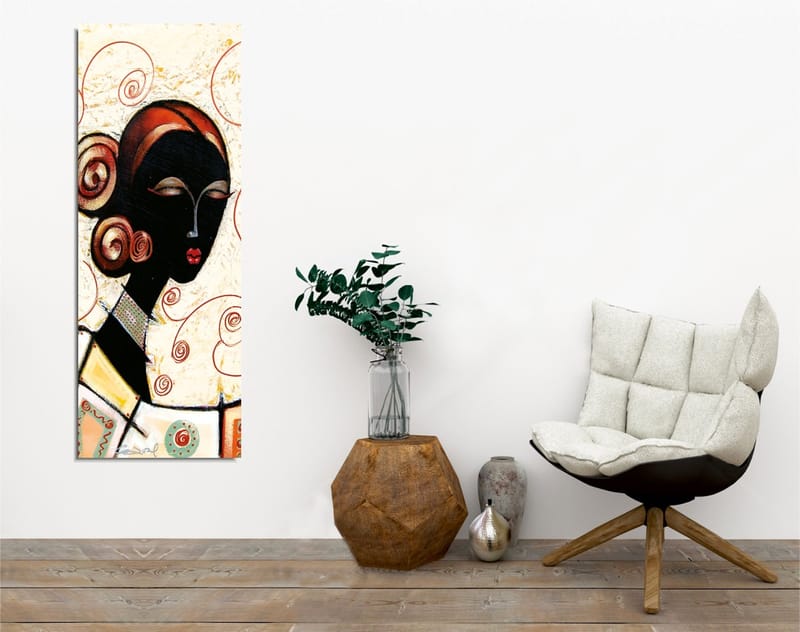 Koristeellinen Canvastaulu 30x80 cm - Monivärinen - Sisustustuotteet - Taulu & taide - Canvas-taulu