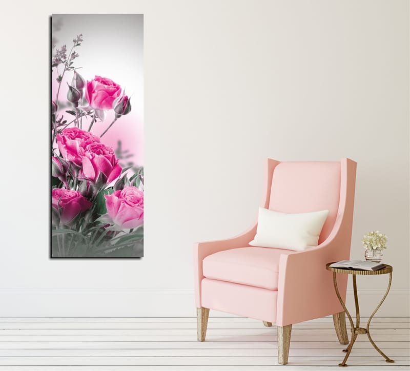 Koristeellinen Canvastaulu 30x80 cm - Monivärinen - Sisustustuotteet - Taulu & taide - Canvas-taulu