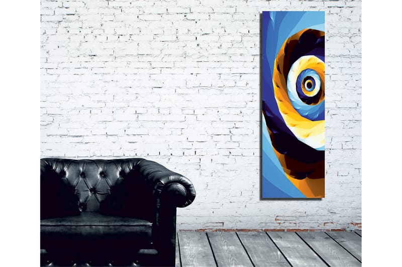 Koristeellinen Canvastaulu 30x80 cm - Monivärinen - Sisustustuotteet - Taulu & taide - Canvas-taulu