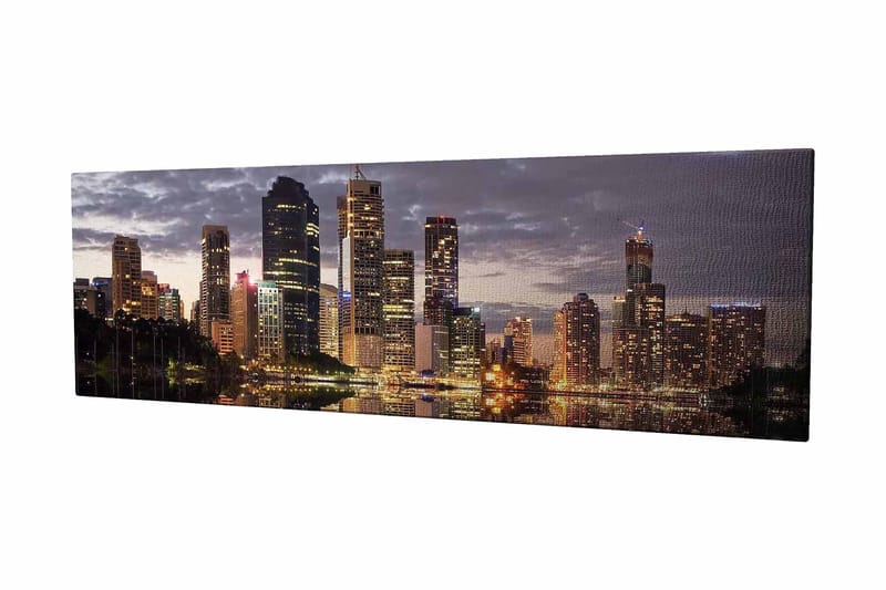Koristeellinen Canvastaulu 30x80 cm - Monivärinen - Sisustustuotteet - Taulu & taide - Canvas-taulu