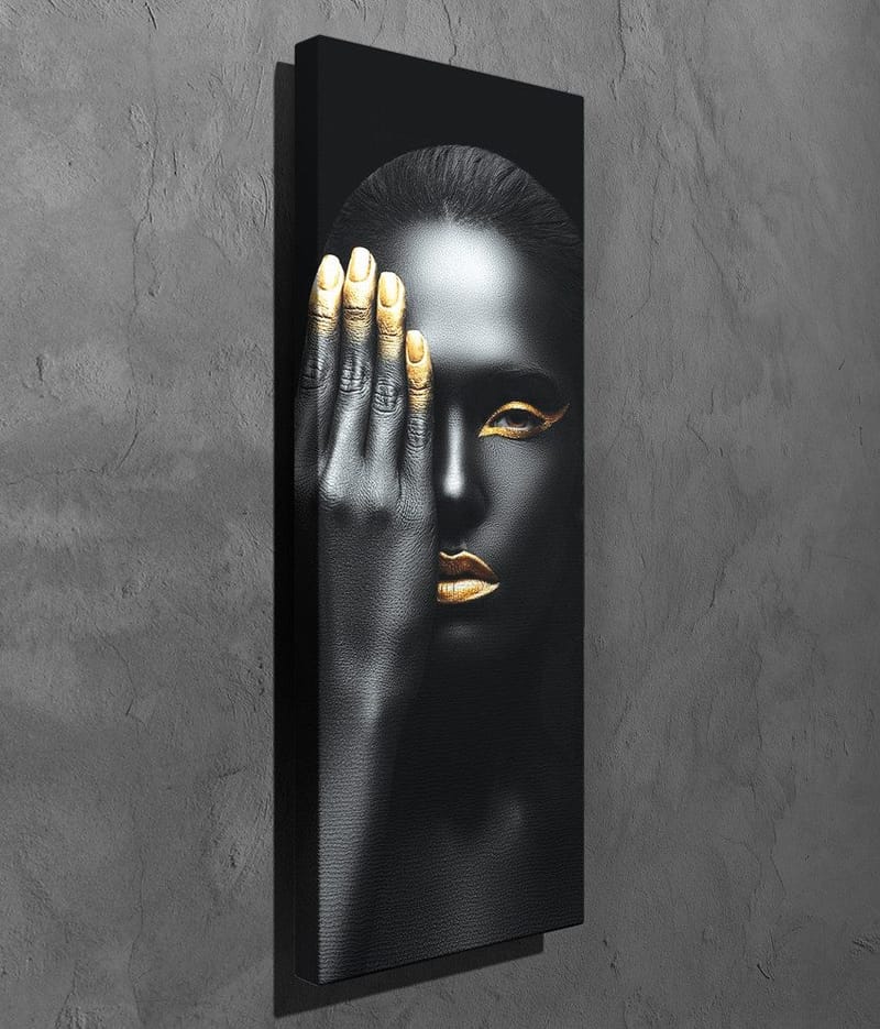 Koristeellinen Canvastaulu 30x80 cm - Monivärinen - Sisustustuotteet - Taulu & taide - Canvas-taulu