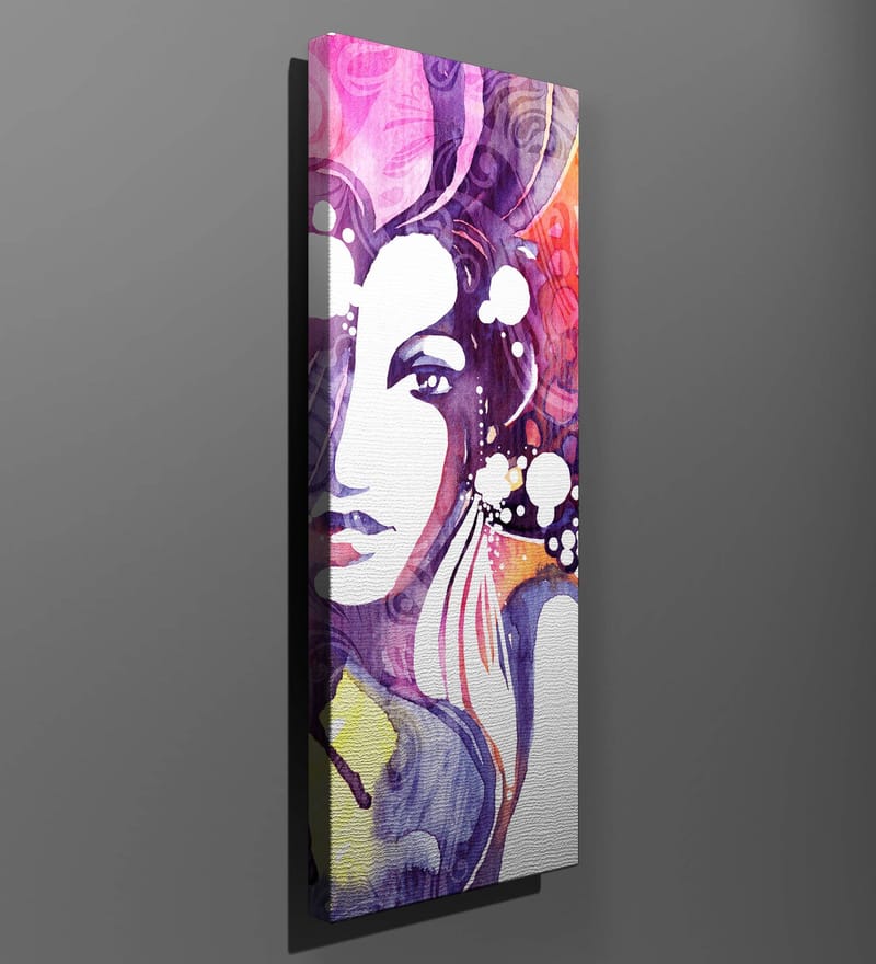 Koristeellinen Canvastaulu 30x80 cm - Monivärinen - Sisustustuotteet - Taulu & taide - Canvas-taulu