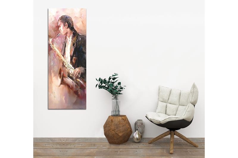 Koristeellinen Canvastaulu 30x80 cm - Monivärinen - Sisustustuotteet - Taulu & taide - Canvas-taulu