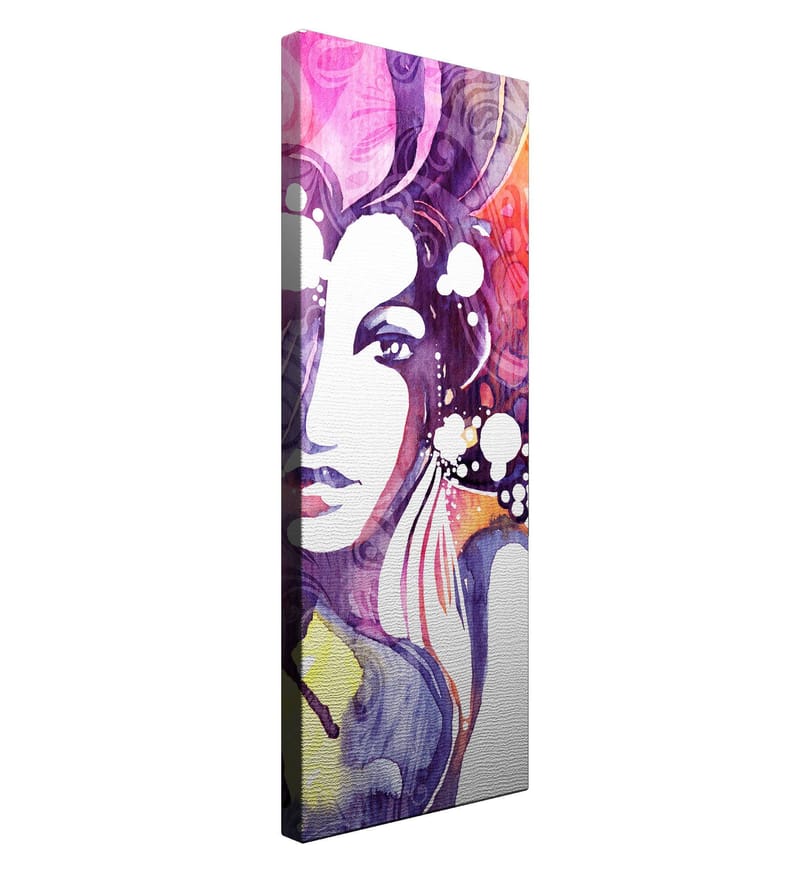 Koristeellinen Canvastaulu 30x80 cm - Monivärinen - Sisustustuotteet - Taulu & taide - Canvas-taulu