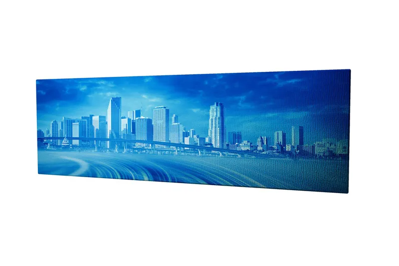 Koristeellinen Canvastaulu 30x80 cm - Monivärinen - Sisustustuotteet - Taulu & taide - Canvas-taulu