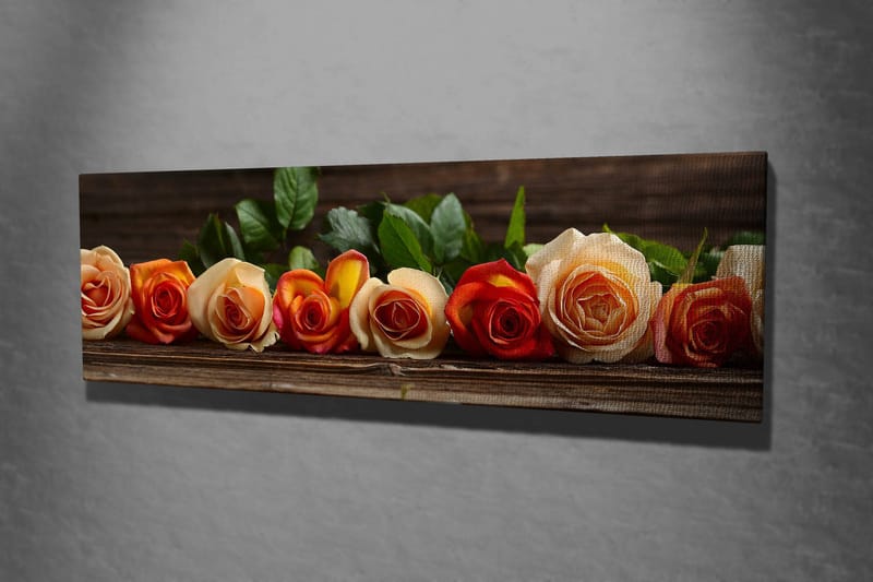 Koristeellinen Canvastaulu 30x80 cm - Monivärinen - Sisustustuotteet - Taulu & taide - Canvas-taulu