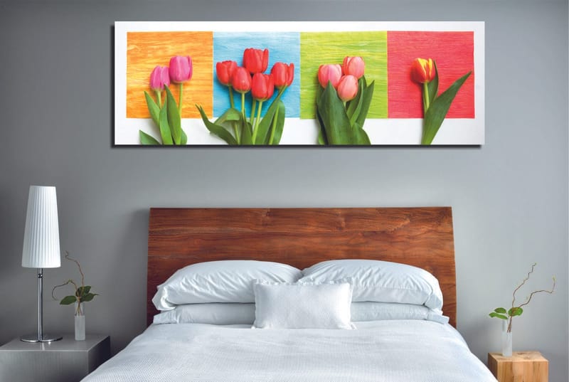 Koristeellinen Canvastaulu 30x80 cm, Monivärinen