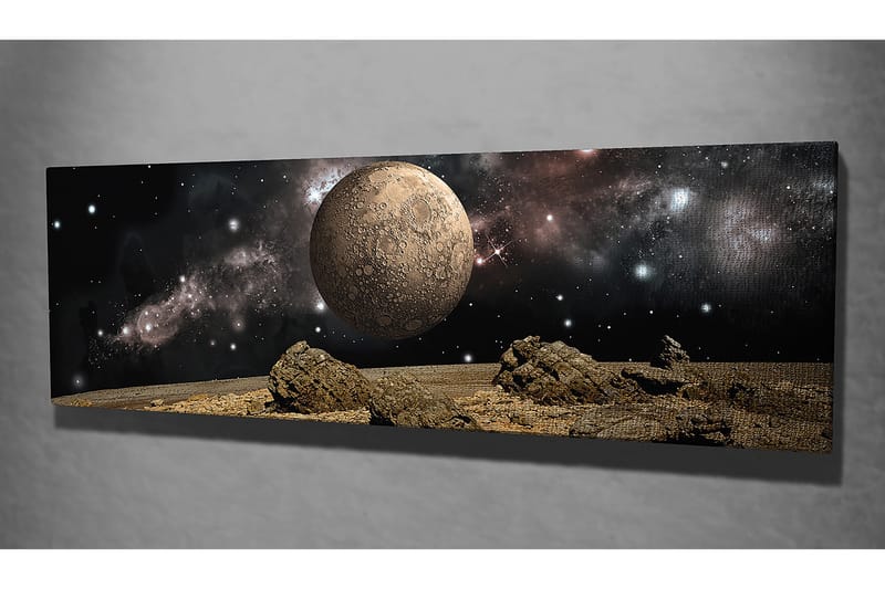 Koristeellinen Canvastaulu 30x80 cm - Monivärinen - Sisustustuotteet - Taulu & taide - Canvas-taulu