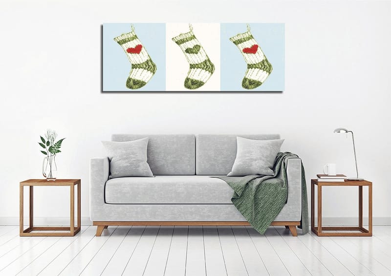 Koristeellinen Canvastaulu 30x80 cm, Monivärinen