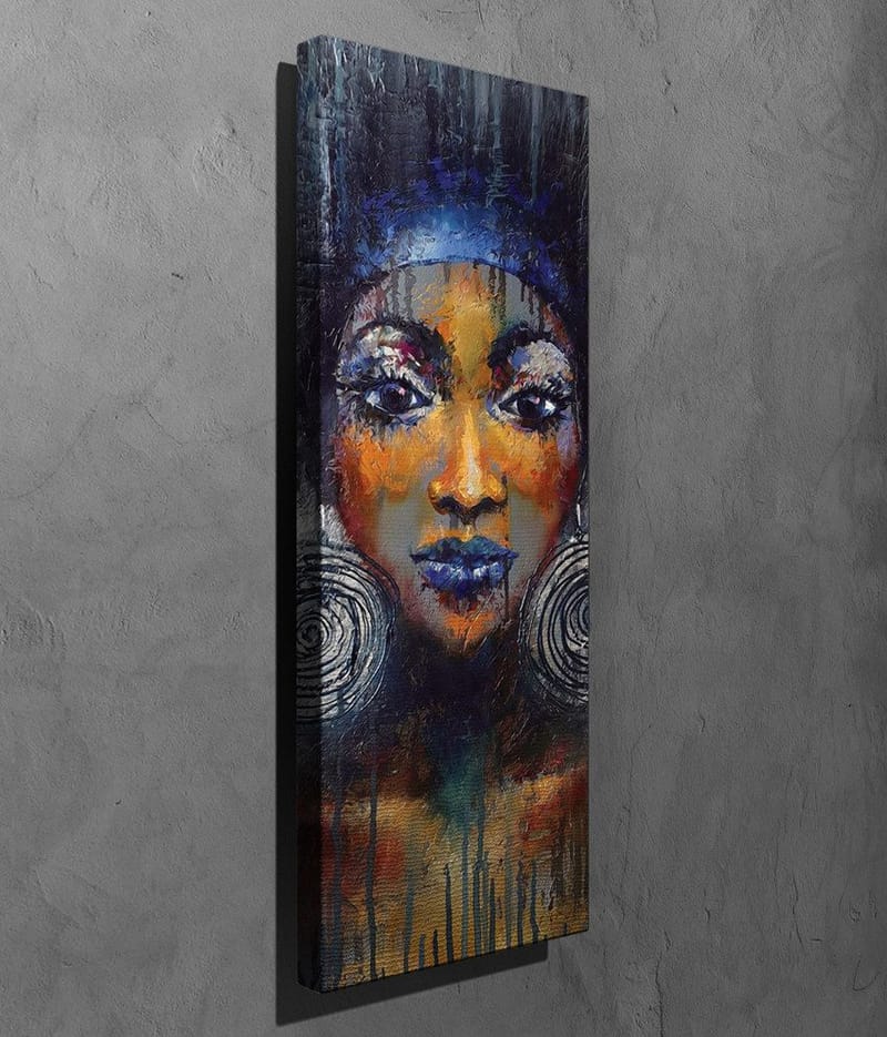 Koristeellinen Canvastaulu 30x80 cm - Monivärinen - Sisustustuotteet - Taulu & taide - Canvas-taulu