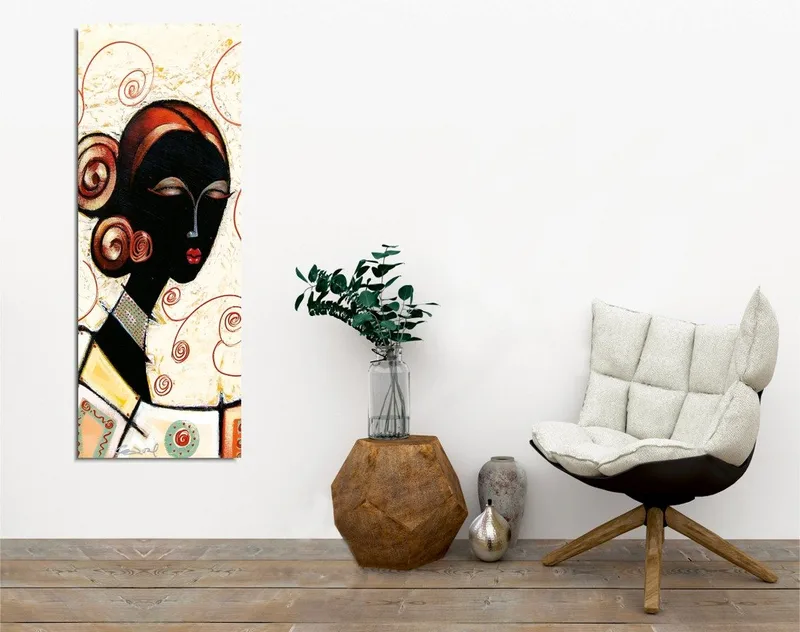 Koristeellinen Canvastaulu 30x80 cm, Monivärinen