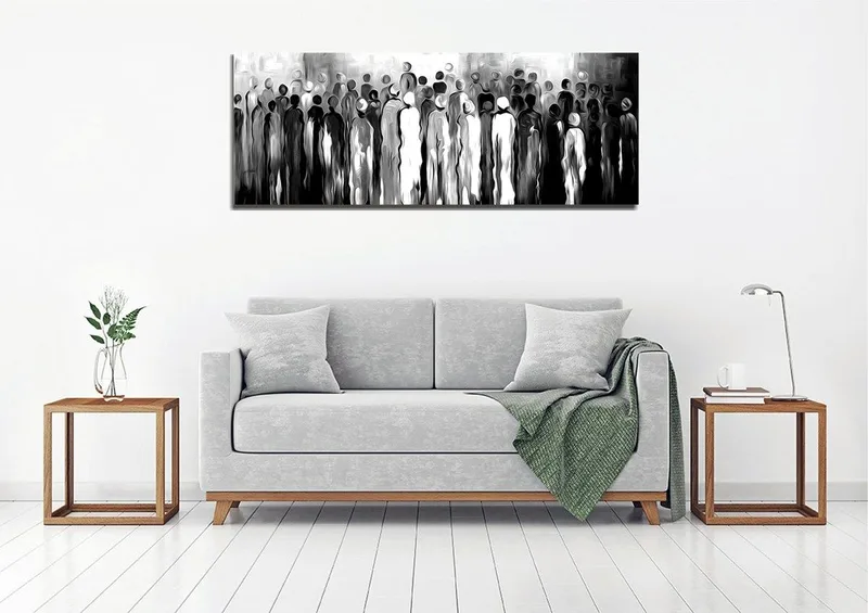 Koristeellinen Canvastaulu 30x80 cm, Monivärinen