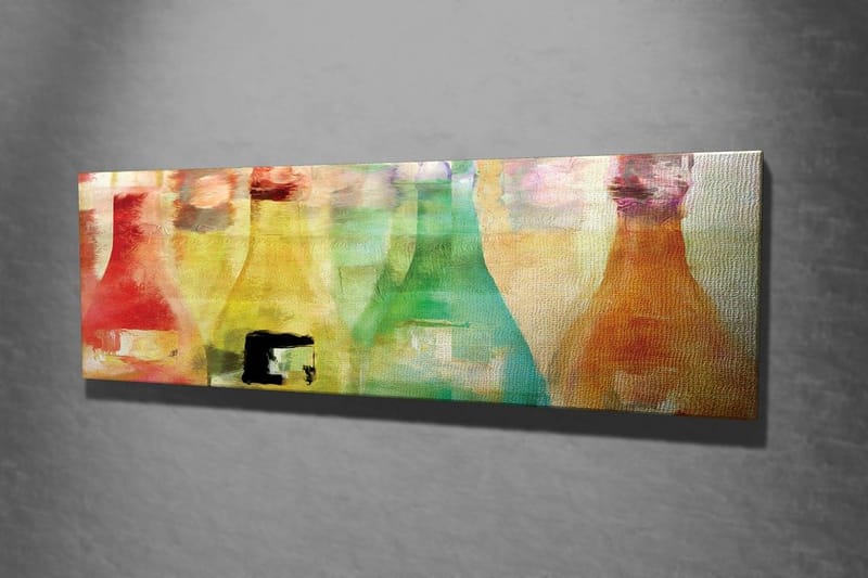 Koristeellinen Canvastaulu 30x80 cm - Monivärinen - Sisustustuotteet - Taulu & taide - Canvas-taulu