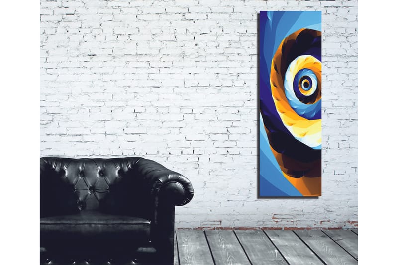 Koristeellinen Canvastaulu 30x80 cm - Monivärinen - Sisustustuotteet - Taulu & taide - Canvas-taulu