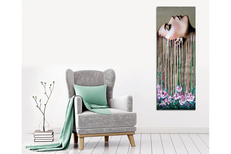 Koristeellinen Canvastaulu 30x80 cm - Monivärinen - Sisustustuotteet - Taulu & taide - Canvas-taulu