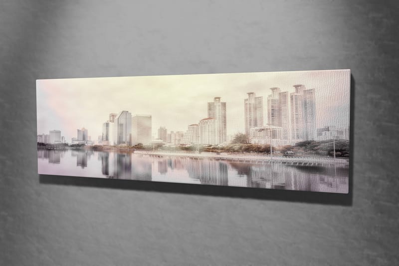 Koristeellinen Canvastaulu 30x80 cm - Monivärinen - Sisustustuotteet - Taulu & taide - Canvas-taulu