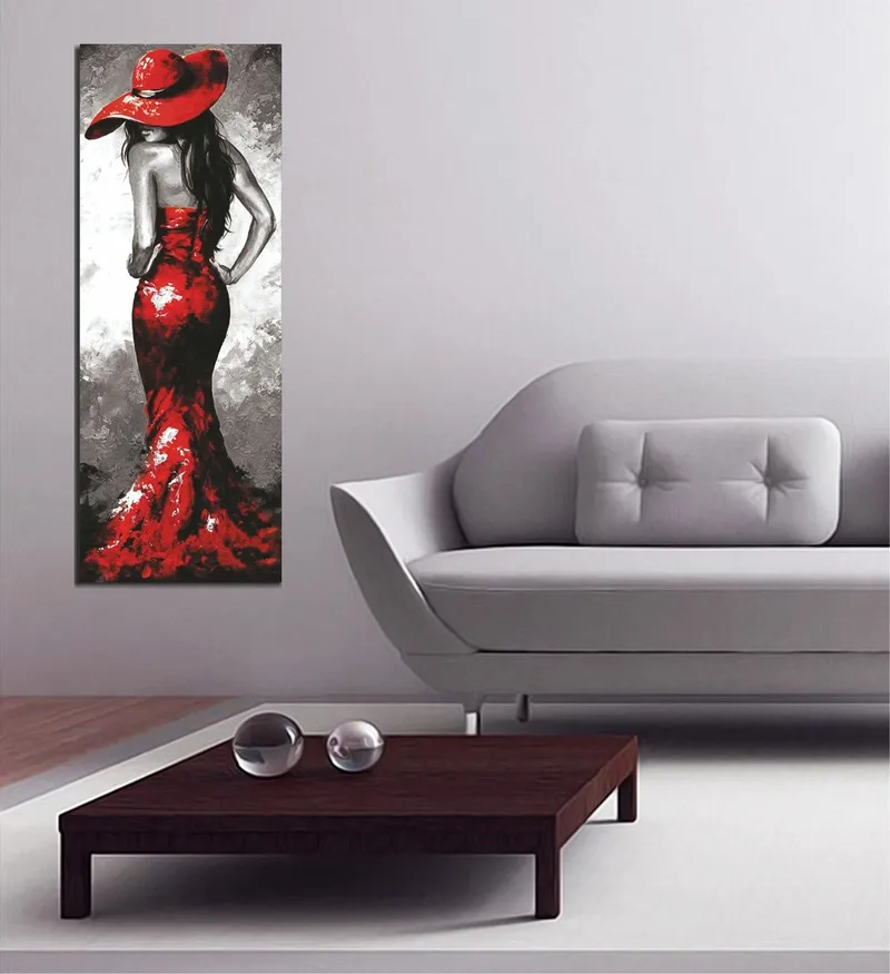 Koristeellinen Canvastaulu 30x80 cm, Monivärinen