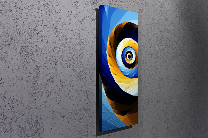 Koristeellinen Canvastaulu 30x80 cm - Monivärinen - Sisustustuotteet - Taulu & taide - Canvas-taulu