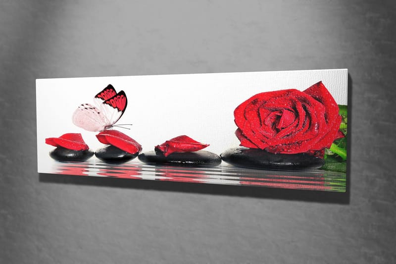 Koristeellinen Canvastaulu 30x80 cm - Monivärinen - Sisustustuotteet - Taulu & taide - Canvas-taulu