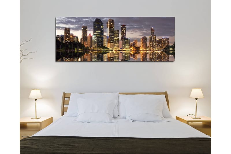 Koristeellinen Canvastaulu 30x80 cm - Monivärinen - Sisustustuotteet - Taulu & taide - Canvas-taulu