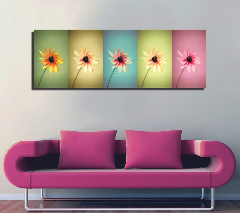 Koristeellinen Canvastaulu 30x80 cm, Monivärinen